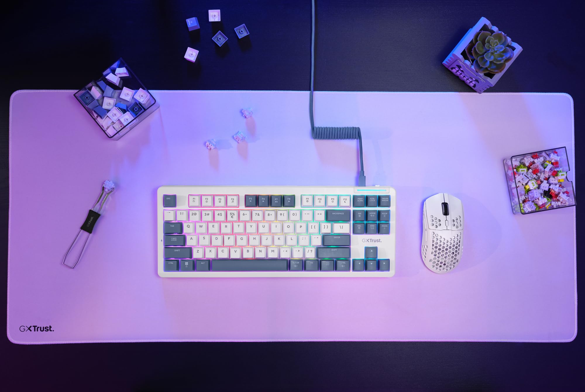 GXTrust Xyra teclado mecánico TKL español QWERTY (oferta flash) - imagen 8