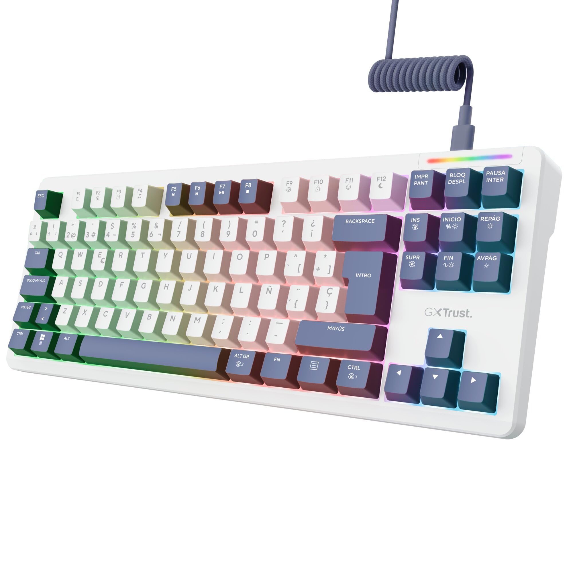 GXTrust Xyra teclado mecánico TKL español QWERTY (oferta flash) - imagen 1